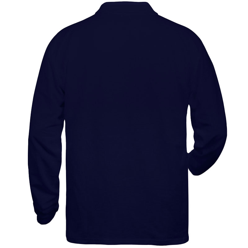 Polo Premium Manga Larga Hombre Trasero